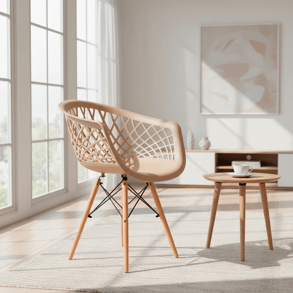 Cadeira Eiffel Web Nude Mozaic | FastStore PDP