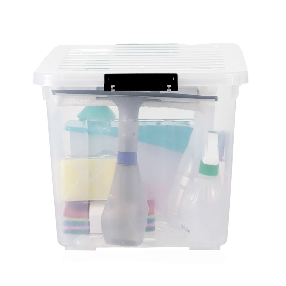Caixa Organizadora com Tampa 20L New Plastic PA021216 | FastStore PDP