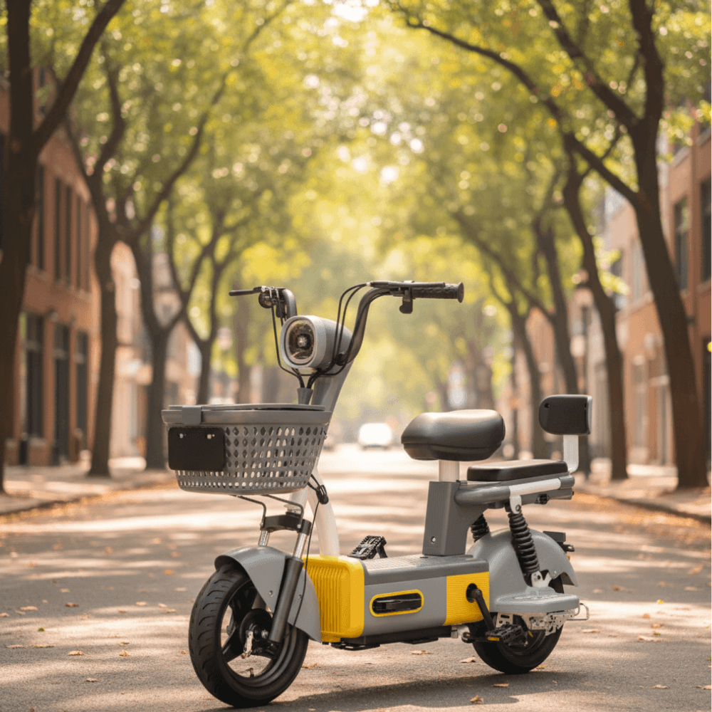 Scooter Elétrica Premium Amarela Agile RF6143 | FastStore PDP