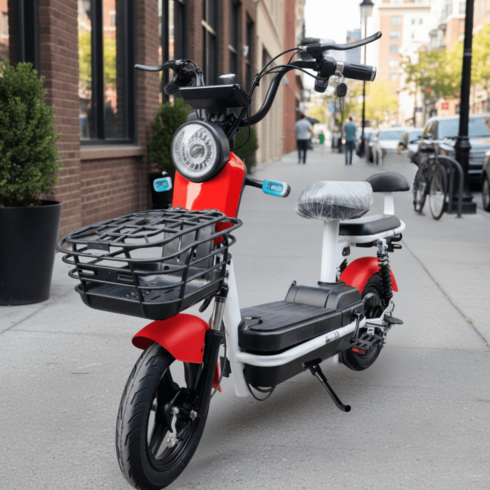 Scooter elétrica Plus Vermelho 350W Agile RF-6140 | FastStore PDP