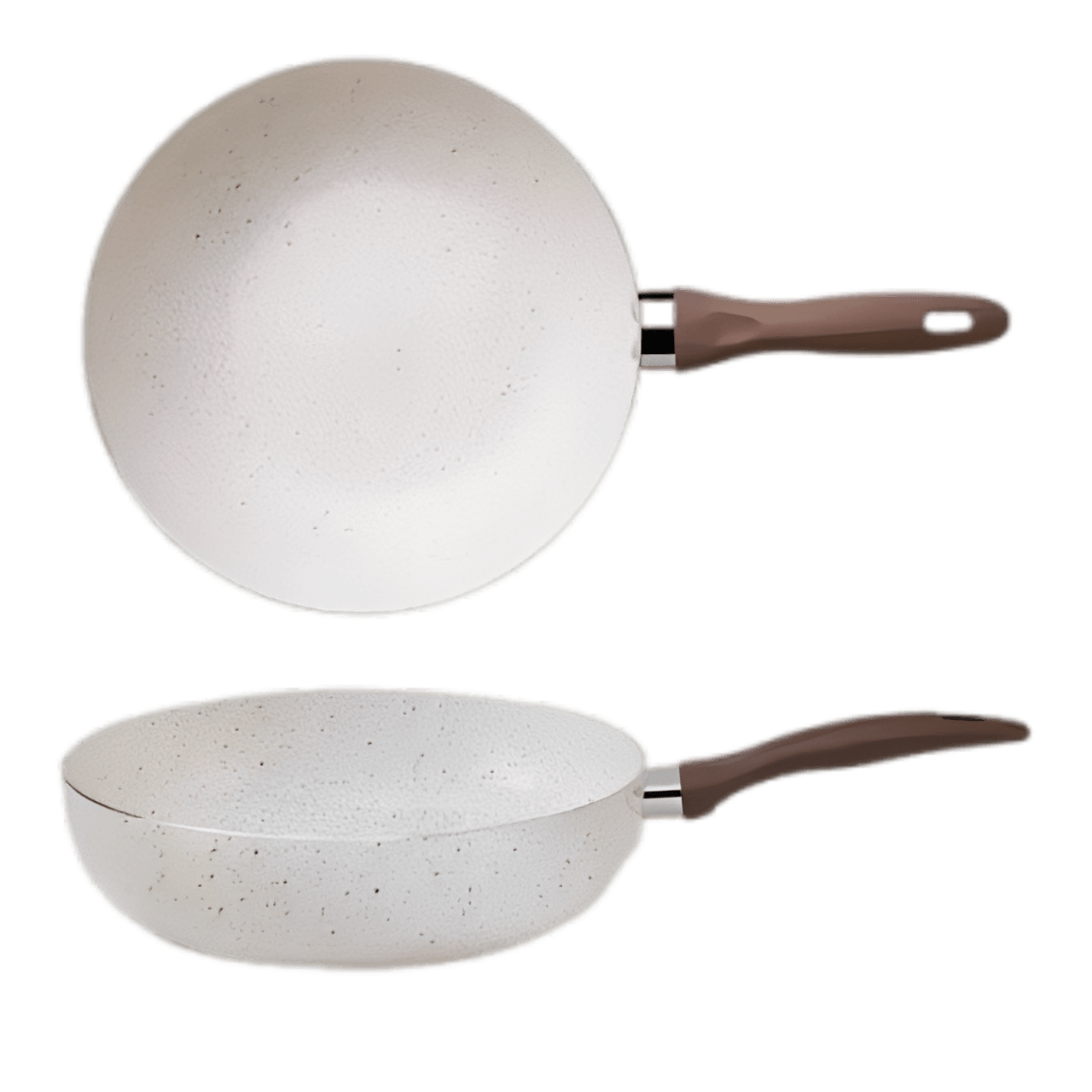 Panela Wok Lyon Ceram Br 30cm RFWOK30B