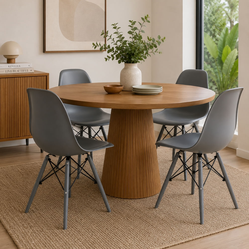Cadeira Eiffel Up Cinza 82x46x40cm Mozaic RF4609 | FastStore PDP