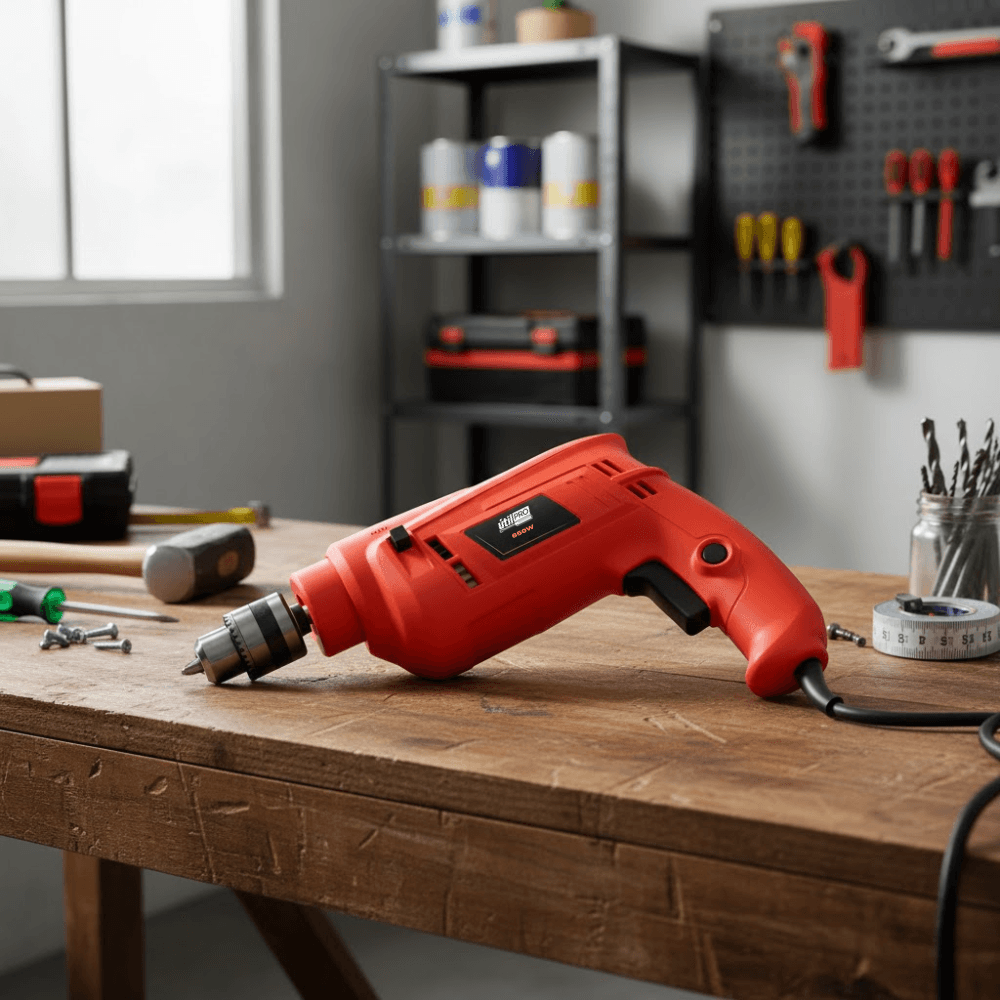 Furadeira Impacto Vermelha 650W 220V Útil Pro RF5081 | FastStore PDP